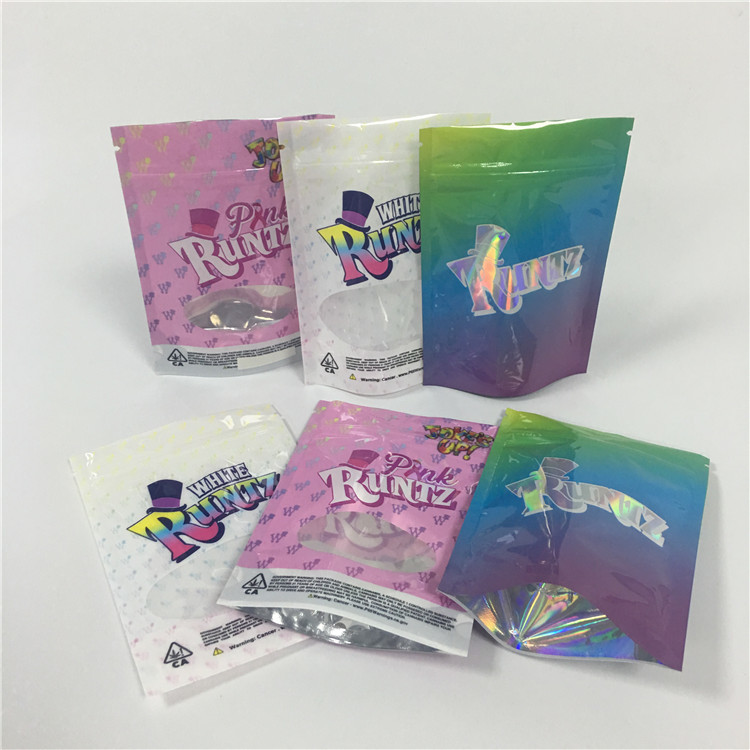 Dayanıklı Bitkisel Tütsü Ambalaj Orman Erkek Runtz Çanta Çerezler Koku Geçirmez