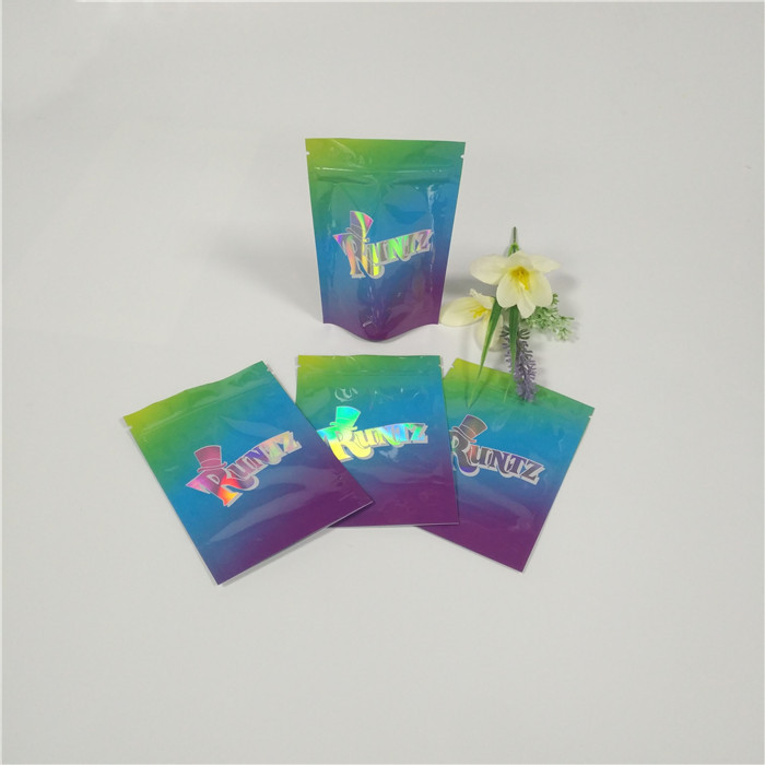 Runtz Mylar Ot Folyo Kılıfı Ambalaj Poşetleri Özel Etiket Paketlerini Dayanıklı Şakalar