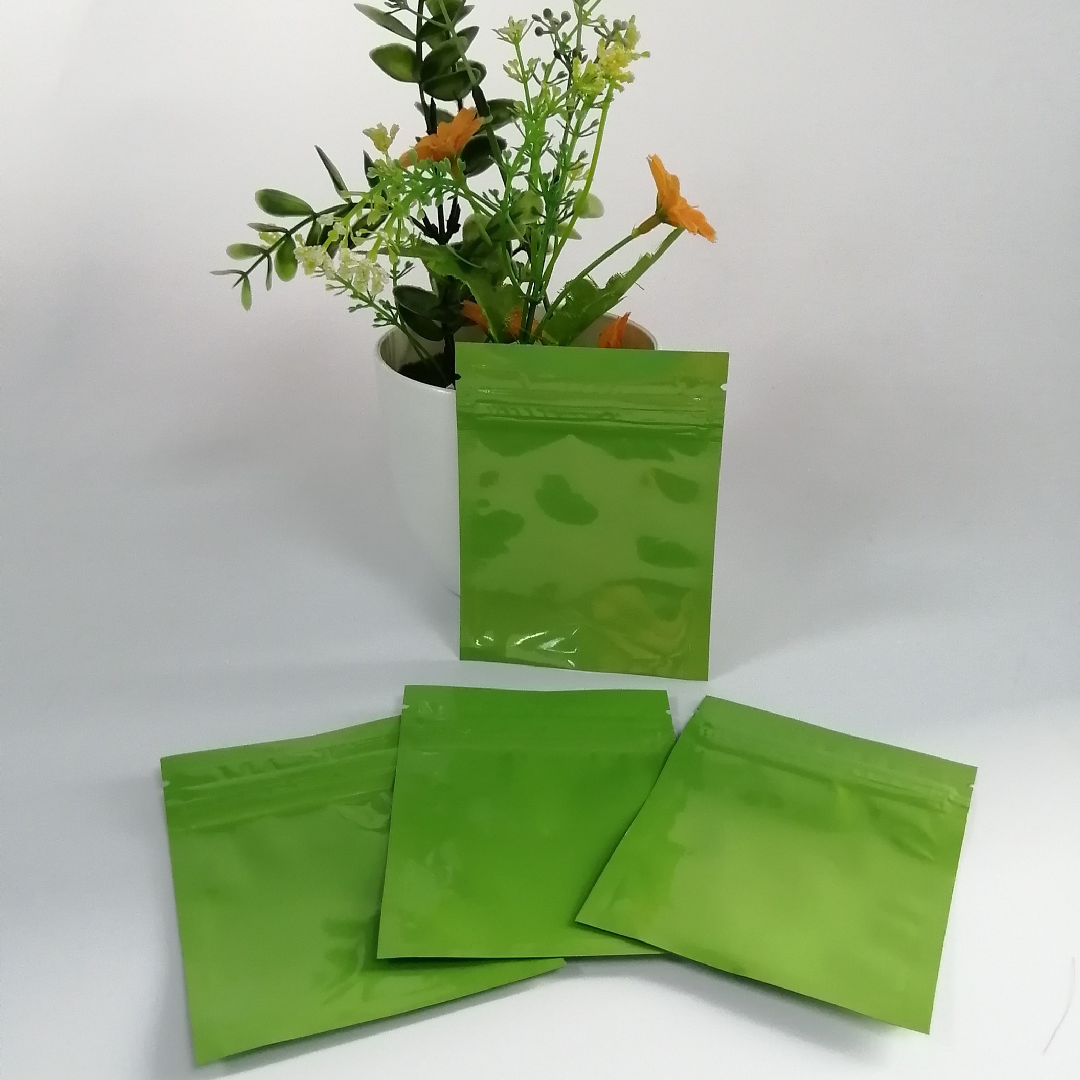 Plastik Küçük Poşet Özel Kilitli Çanta Alüminyum Folyo İçinde Nem Geçirmez