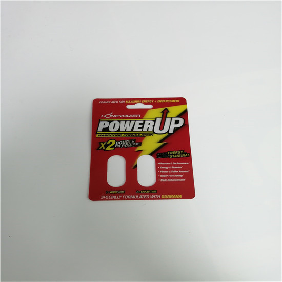 Kadın Arttırıcı Hapları Blister Kart Ambalaj Mamba Burro Altın Kapsül Şişesi Için 30000