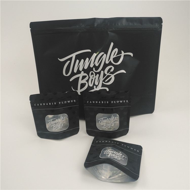 Özel Baskılı Mat Bitkisel Tütsü Ambalajı Mylar Folyo Çocuklara Dayanıklı Kilitli Torba