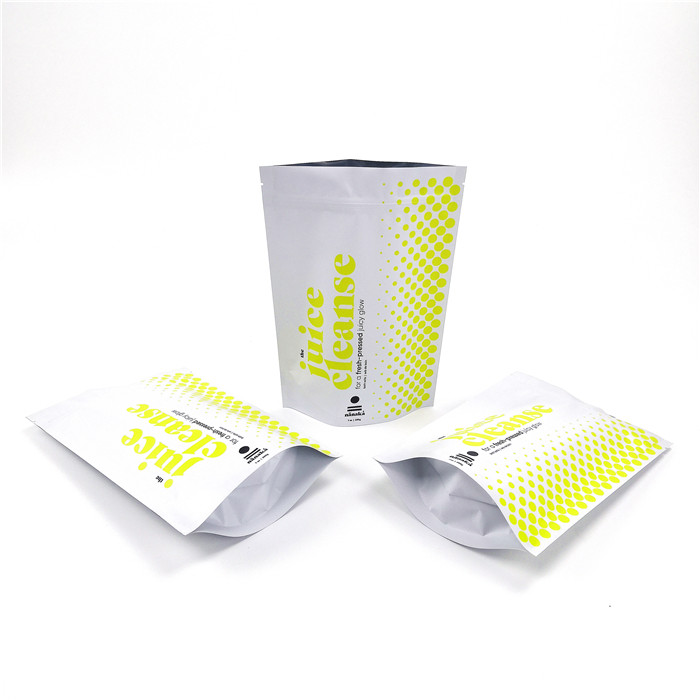Yüksek Bariyerli Plastik Torbalar Paketleme Suya Dayanıklı Meyve Suyu Torbası Zip Kilidi Dijital Baskı