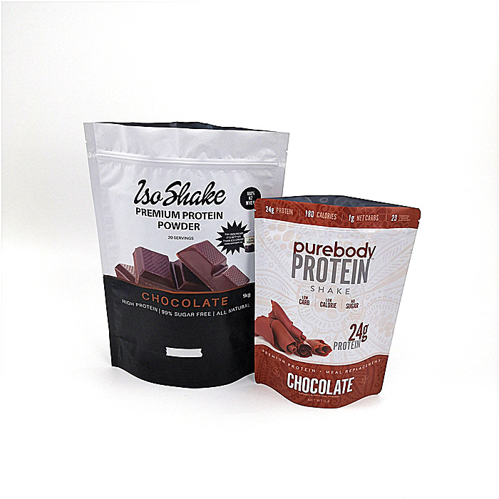 Gravnre Baskı Gıda Ambalaj Torbası Büyük Kapasiteli Zip Toz Stand Up Kılıfı