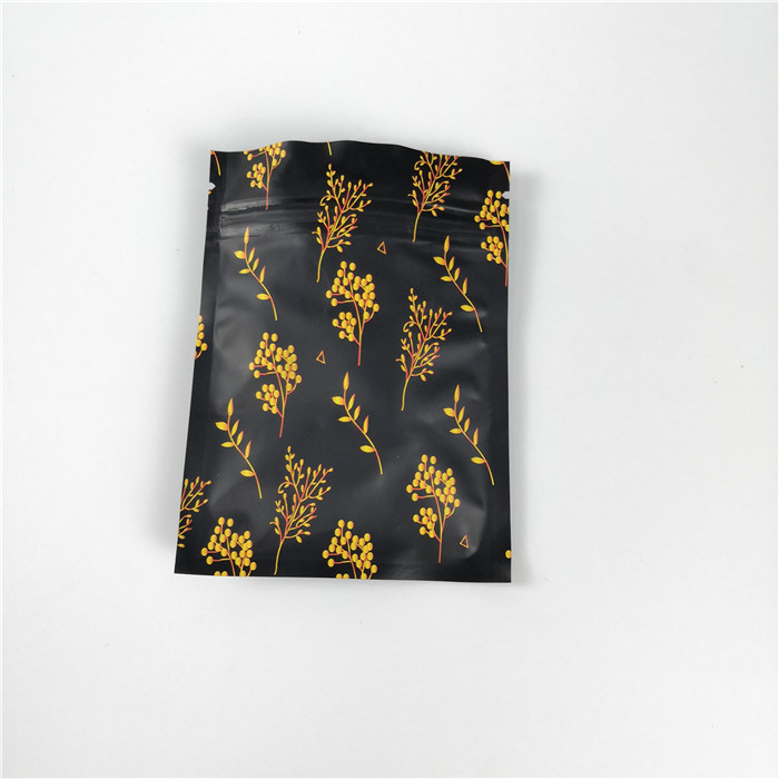 Snack Ambalaj Plastik Fermuar Kese Özel Baskılı Üç Taraflı Mühürlü Çanta Dayanıklı