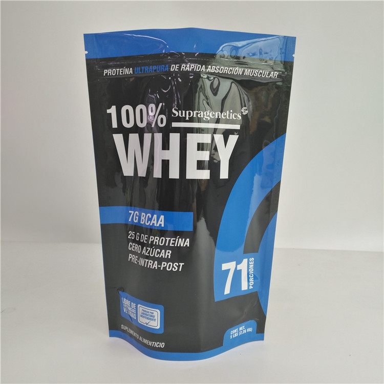 Stand Up Kılıfı Özel Baskılı Snack Çantalar Kahve Çikolata Tozu Paketleme 5lb 2kg