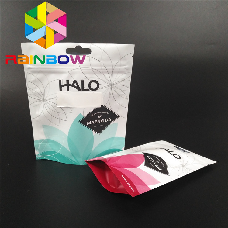 Baharatlar Karışık Toz Paketleme Stand Up Torbalar Mat Yüzey İşlem FDA Belgeli