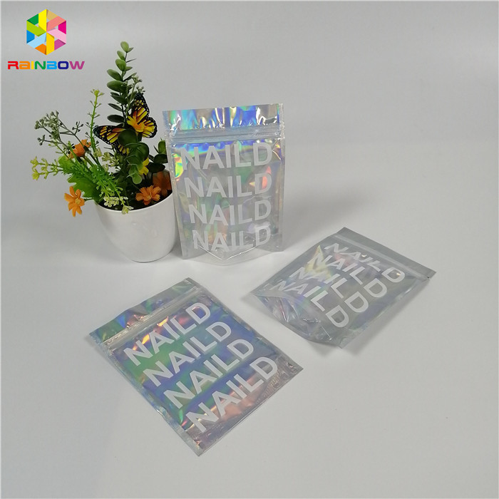 Alüminyum Folyo Kozmetik Ambalaj Çanta Esrar Ot İçin Kese Koku Korumalı Stand Up