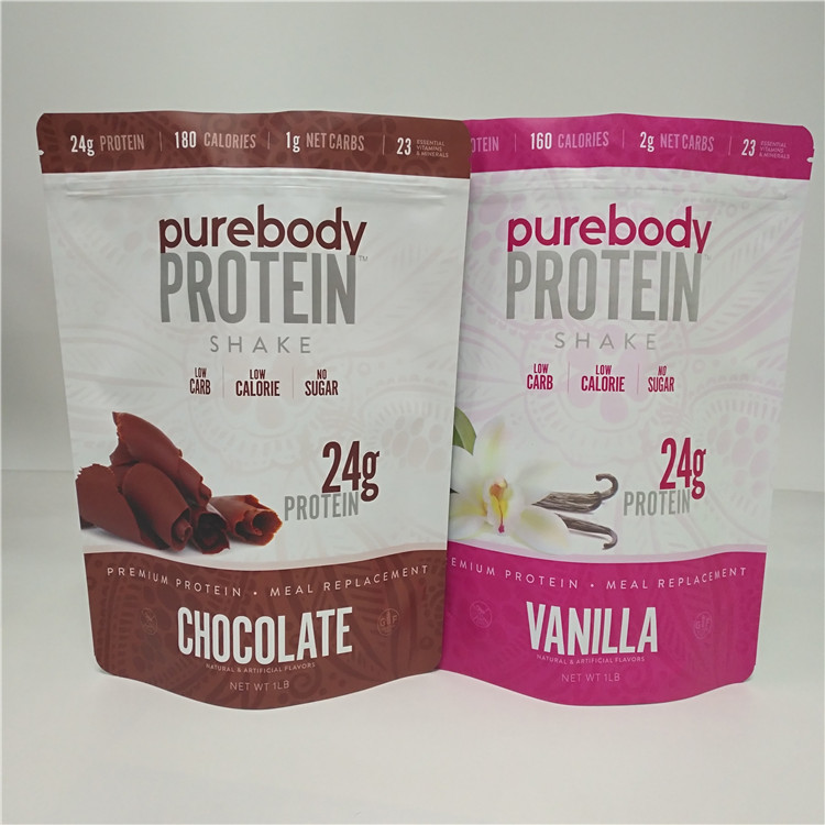 CMYK Renk Snack Çanta Ambalaj Plastik Kahve Çikolatalı Süt Tozu Kılıfı