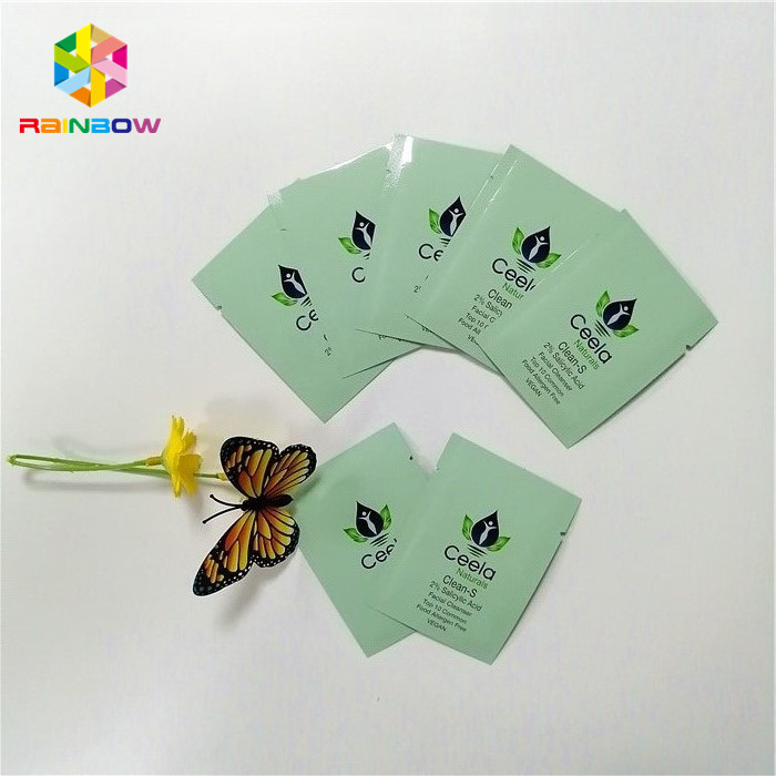 Çok Renkli Pastel Mylar Folyo Isı Yalıtım Torbaları Üst Yırtmaçlı Açık 6x9cm