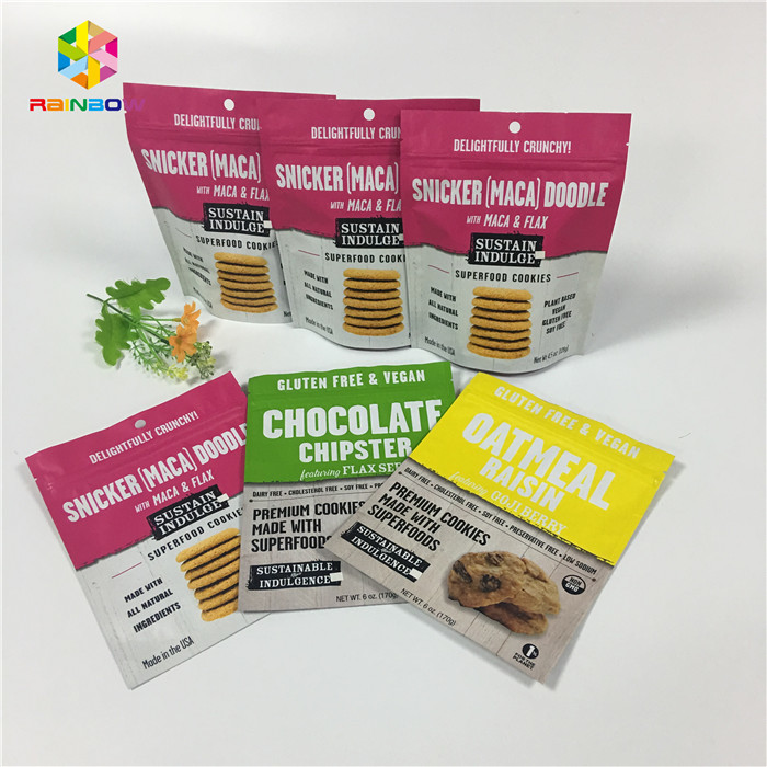 Dijital Baskı Snack Bag Ambalaj Plastik Alüminyum Mylar Folyo Doypack Kılıfı