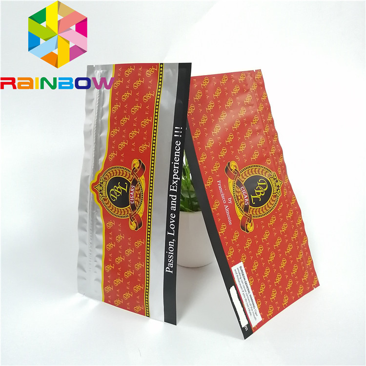 Açılıp kapanabilir Kilitli Plastik Torbalar Ambalaj Temizle Holografik Buzlu Puro Gıda Depolama