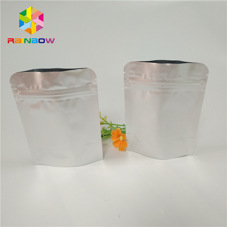 Nem Kanıtı Stand Up Fermuar Kese Geri Dönüşümlü Kilitli Doypack Mylar Çantalar Yuvarlak Köşe