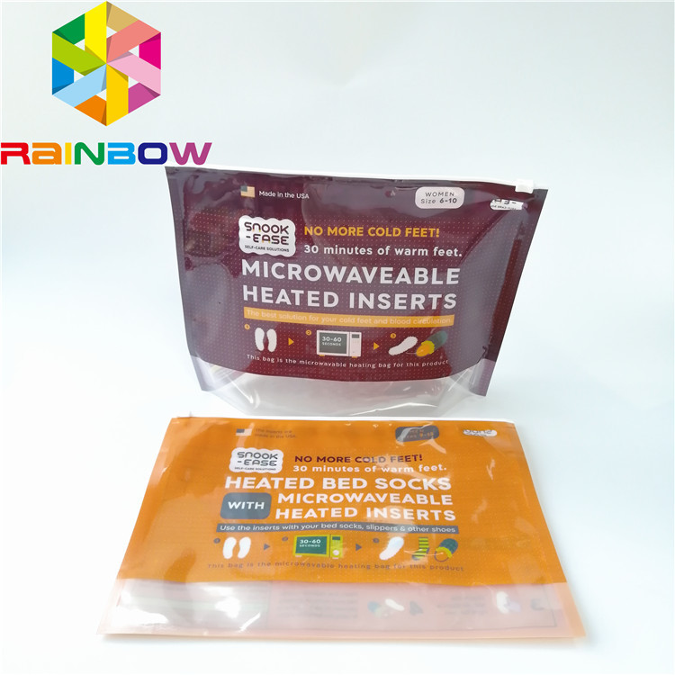 Erkek İç Giyim Konfeksiyon Plastik Torbalar Ambalaj Stand Up Kayar Fermuarlı Çanta Özel