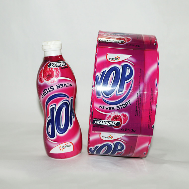 Suyu Şişesi İçin Pvc Isı Shrink Plastik Kol Etiketi / İçecek Şişesi için Shrink Wrap Şişe etiketi