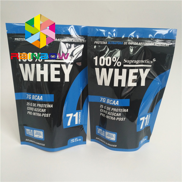 Özel Baskılı Snack Çanta Ambalaj Stand Up Kılıfı Açılıp Kapanabilir Kilitli Parlak Kaplama