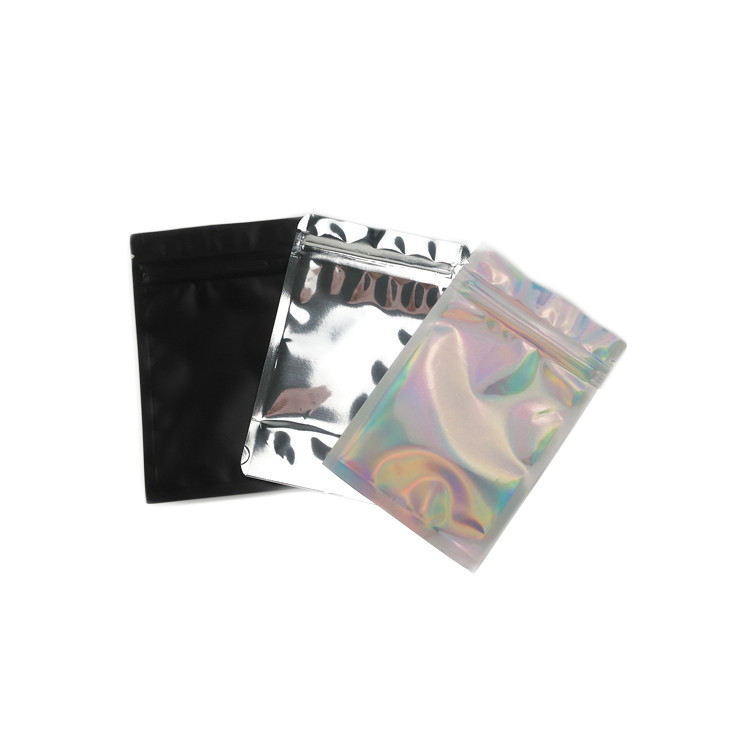 Koku Geçirmez Gıda Sınıfı Ambalaj Çanta Fermuarlı Üç Taraflı Mühür Kılıfı Mat