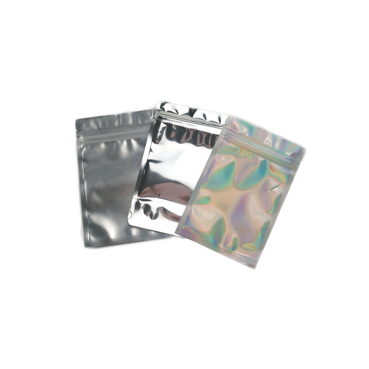 Chilproof Kilitli Tohumlar Ambalaj Torbaları Küçük Mini Poşet Çizgili Folyo Özel Baskı