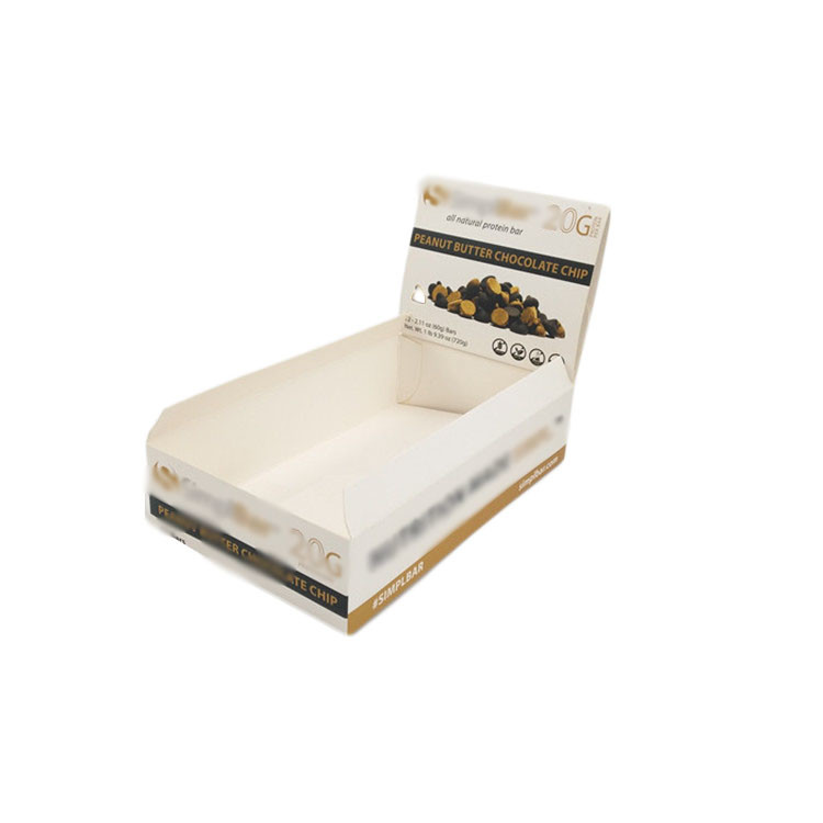 Tam Baskı Kağıt Kutu Ambalaj Özel Karton Sayaç Ekran Standı UV Kaplama