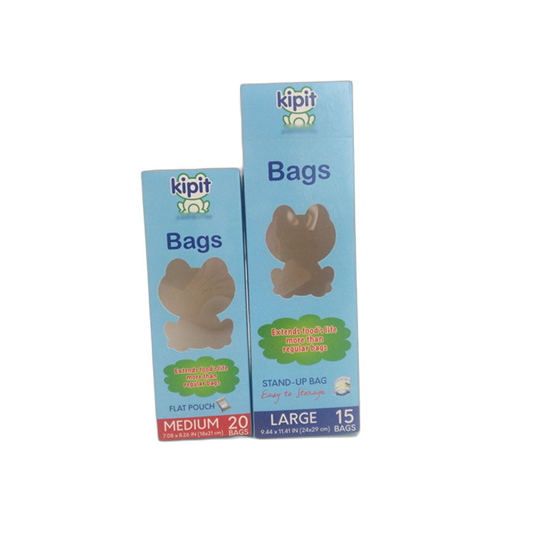 Geri Dönüşümlü Dikdörtgen Karton Ambalaj Kutusu Renkli Baskı Taze Gıda Depolama