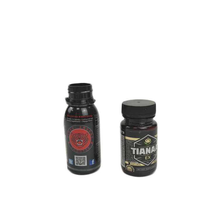 Parlak Laminasyon Shrink Sleeve Etiketleri Pet / Pvc Plastik Şişe Kupası Toksik Olmayan