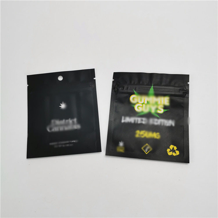 CBD Gummies Ambalaj için Dijital Baskı Plastik Torbalar Ambalaj Çıkış Mylar Çanta