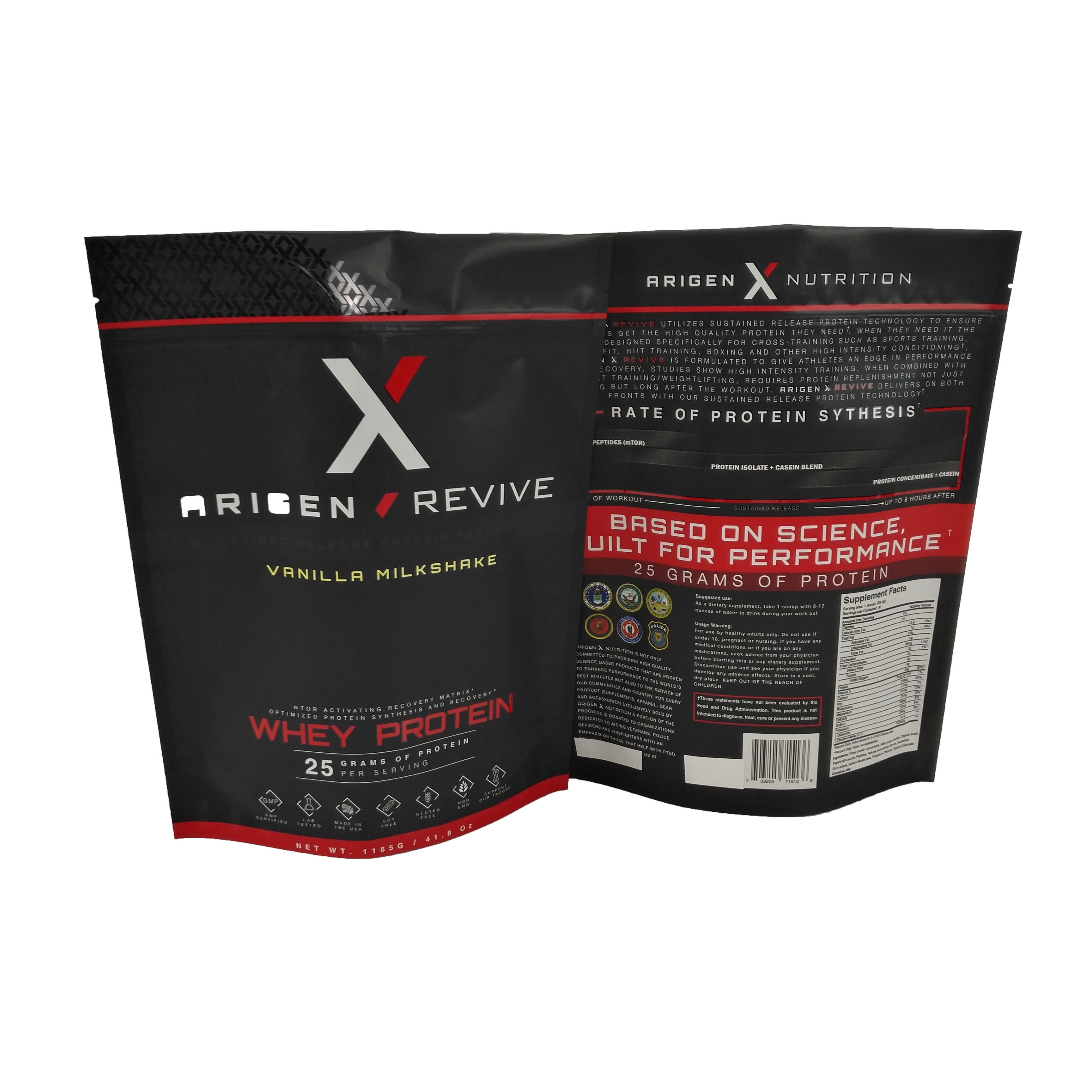 Gıda Sınıfı Alüminyum Folyo Stand Up Kılıfı