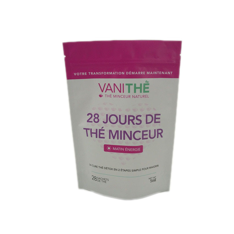 Nem Geçirmez Atıştırmalık Gıda Ambalaj Torbaları Fermuarlı