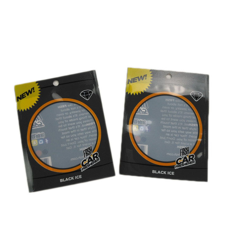 Açık Pencere Üç Taraflı Mühür Asmak Delik Zip Kilit Kılıfı