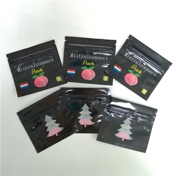 Gravür Baskı Düz ​​3.5g Çocuk Korumalı Kilitli Torba