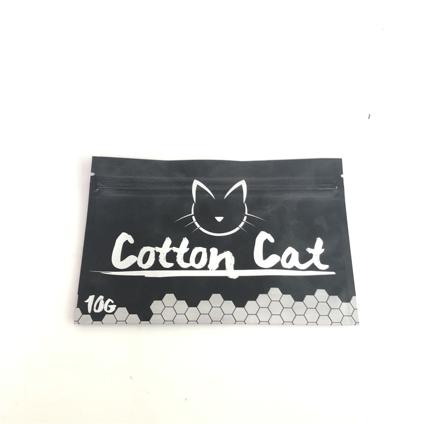 CBD Ot Stand Up Gravür Baskı Plastik Torbalar Ambalaj