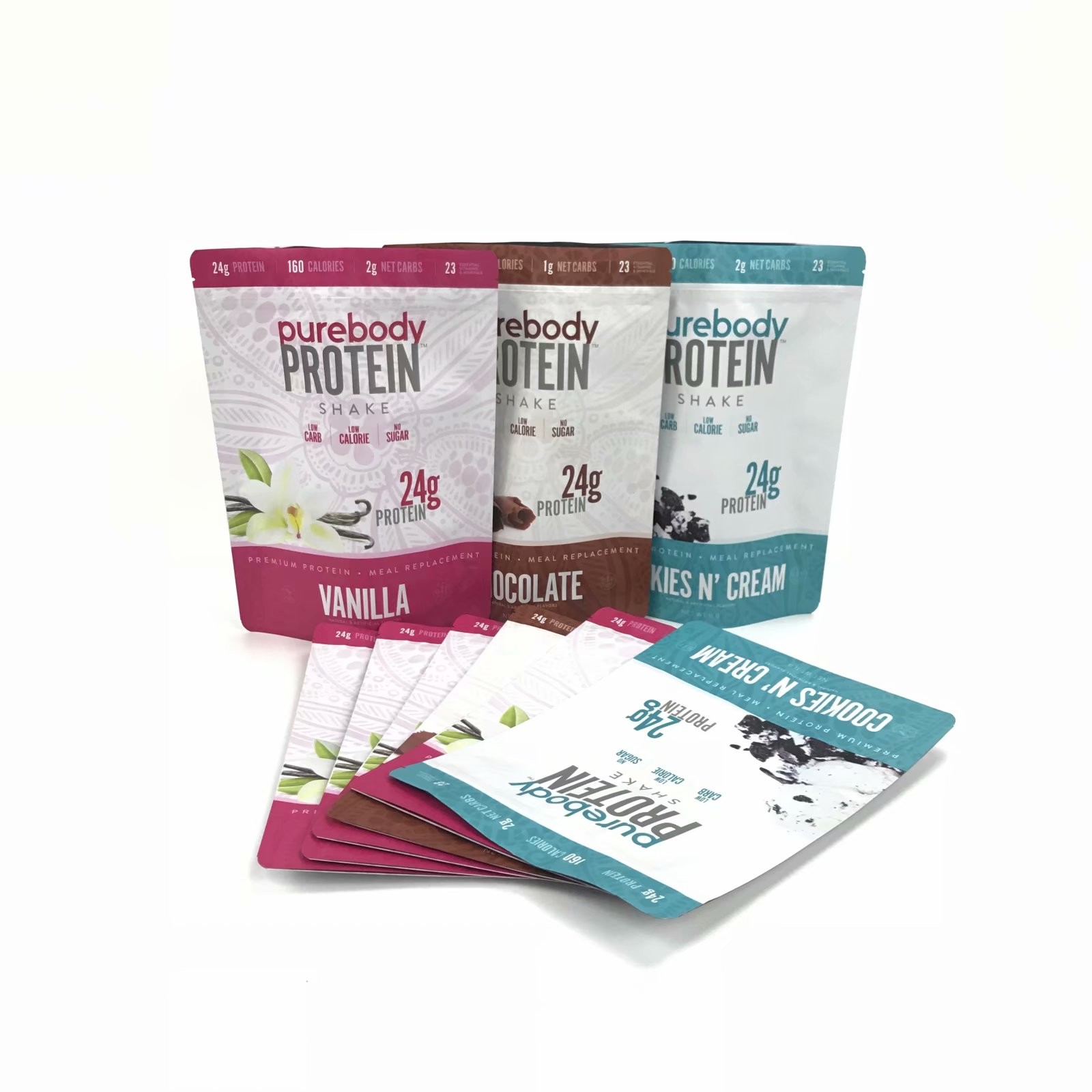 Koku Geçirmez Gıda 100 Mircon Plastik Torbalar Ambalaj