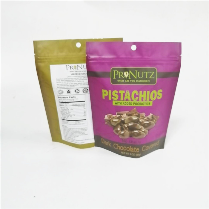 lamine plastik fındık torbası kaju fıstığı paketleme ayağa kalkma torbaları