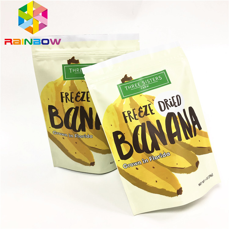 Atıştırmalık / vücut fırçalaması için özel baskı kilitli kese ile laminat folyo dik duran çantalar özelleştirilmiş ambalaj poşetleri