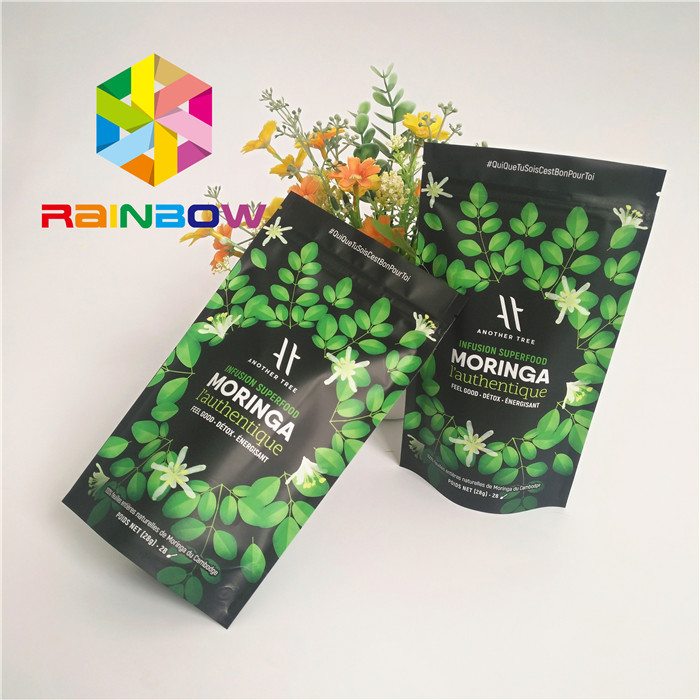 Peynir altı suyu protein tozu ambalajının dijital baskısı ayağa kalktı çanta