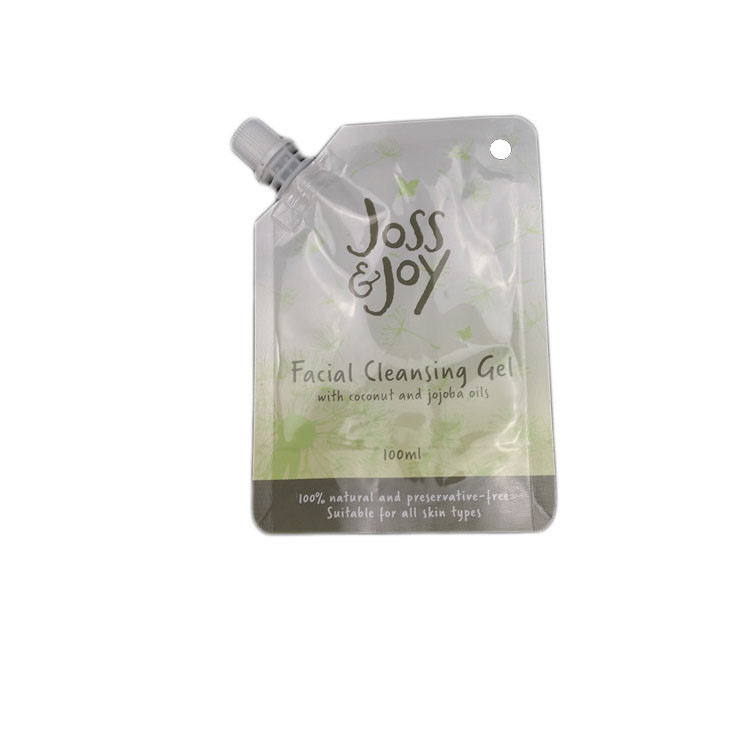 Folyo ile Renkli Stand Up Özel Düzensiz Emzikli Kese Ambalajı