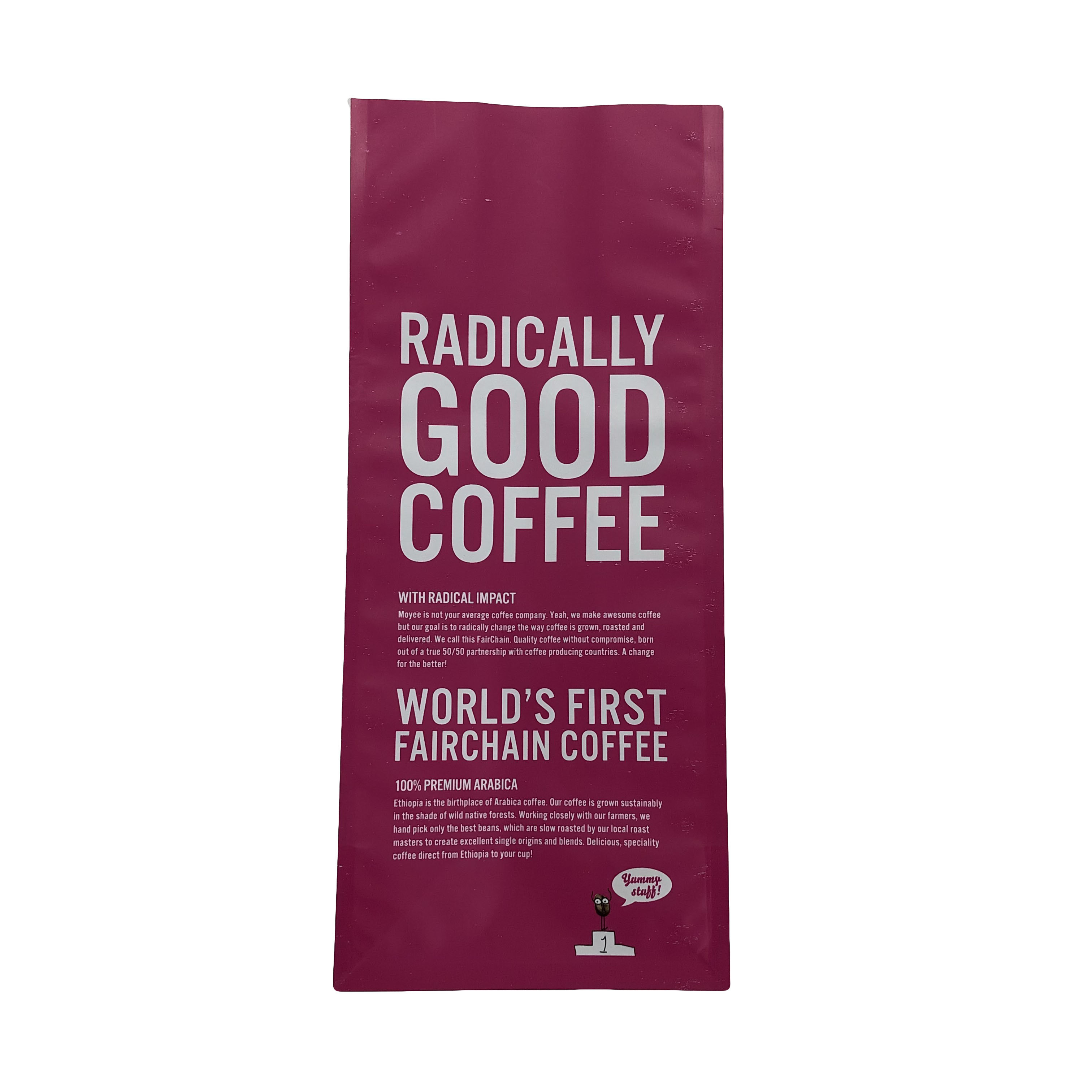 Özel Yüksek Quanlity Pembe Su Geçirmez Dijital Baskı Plastik Zip Kilit Çanta Kılıfı Fındık Kahve Için Düz Alt Standı