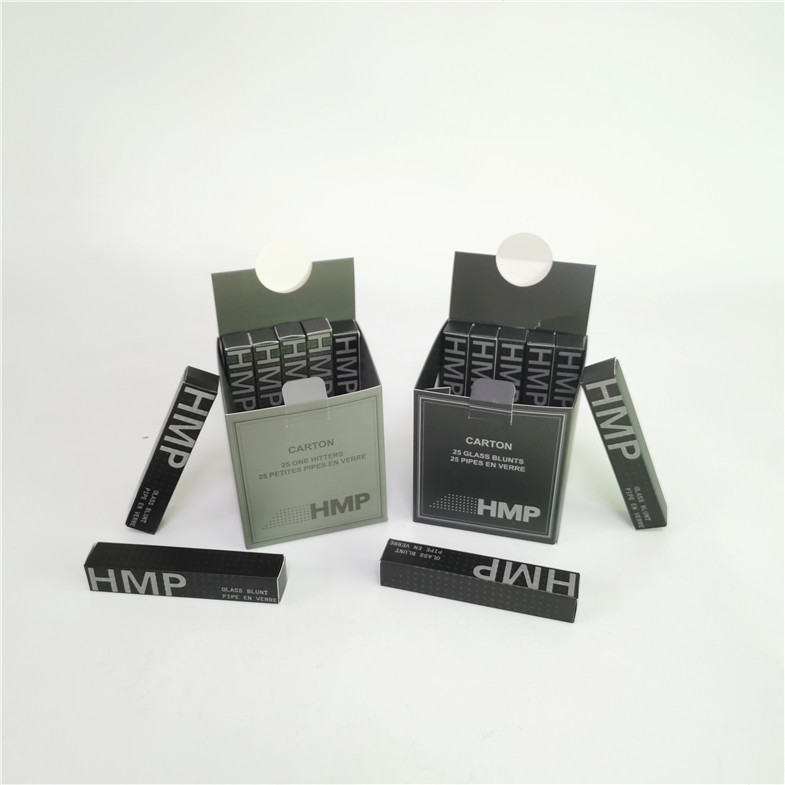 Duman Yağı CBD Ofset Baskı Karton Hamp Kağıt Kutusu