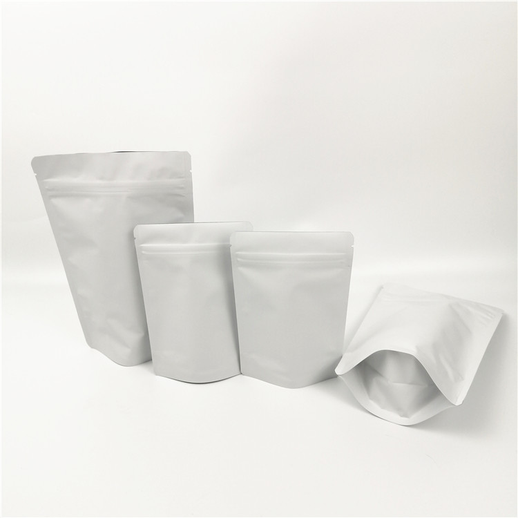 6oz 8oz Kahve Süt Tozu CYMK Mylar Kilitli Torba