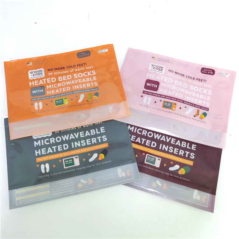 Gıda Sınıfı Sterilizatör 120mic Kilitli Mikrodalga Fırın Plastik Torba