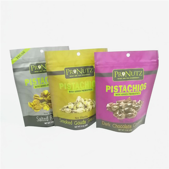 Doypack VMPET Gravnre Baskı Kilitli Ambalaj Torbaları