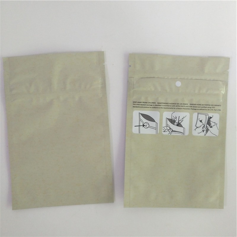 Çiçek Tohumları İçin Kraft Renkli 180mic 4X6 Bitkisel Tütsü Ambalajı