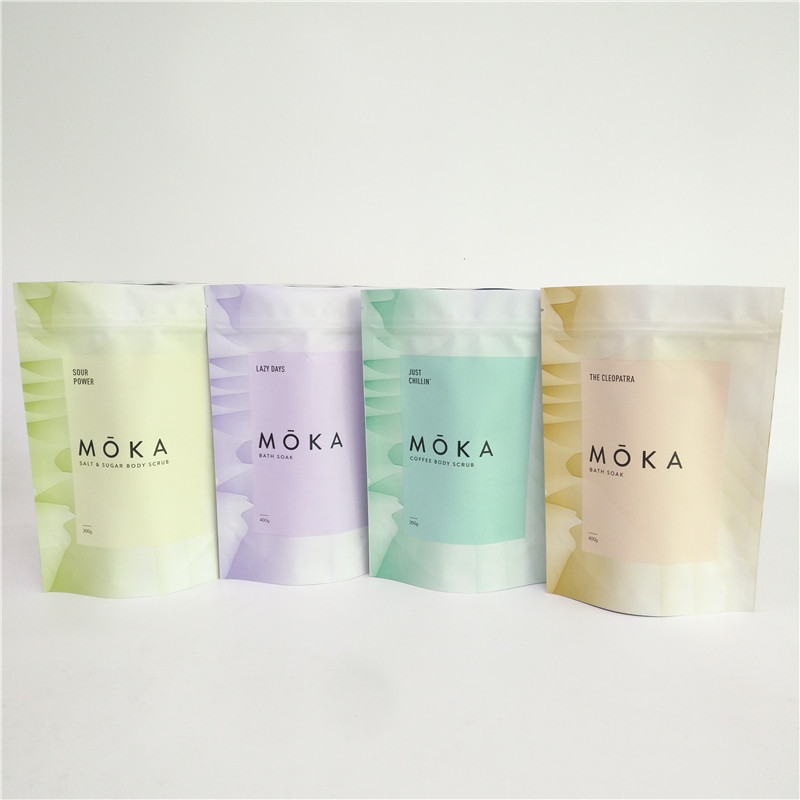 200G Açılıp Kapanabilir 110 Mikron Mylar Alüminyum Folyo Torbalar CMYK