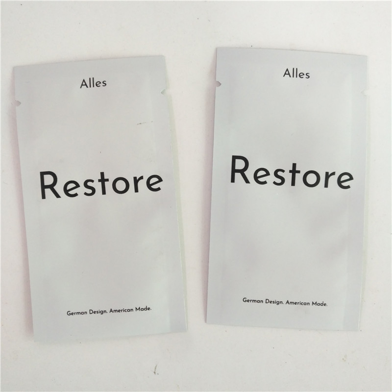 Üç Taraflı MOPP Mylar Folyo Kozmetik Ambalaj Çantası