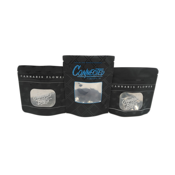 3.5g 7.0g 6-8 OZ 1 Pound Jungle Boys Koku Geçirmez Çantalar Çocuk Kanıtı Jungleboys Esrar Çiçek Stand Up Kılıfı çantalar