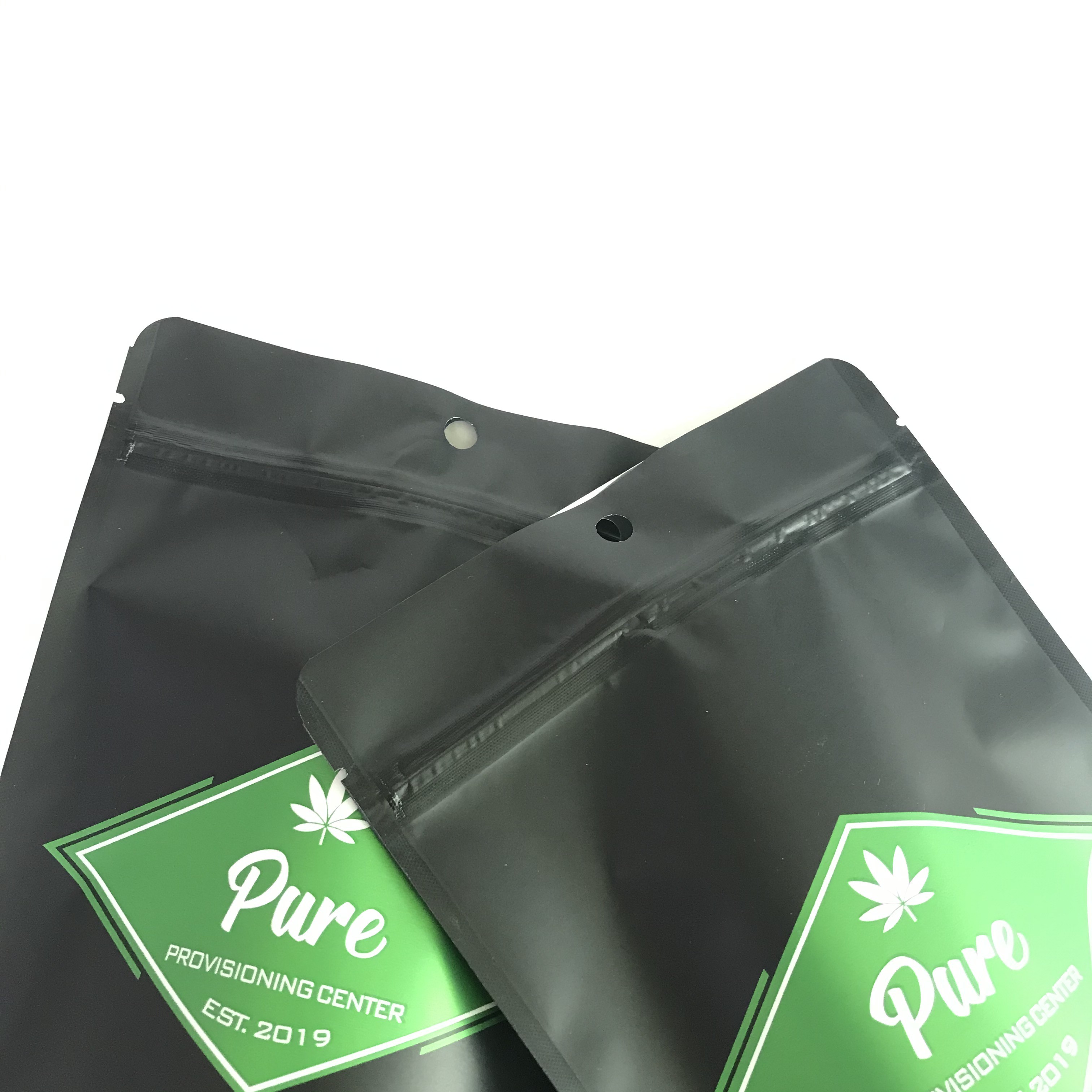 Pantone Color Cannabiss Mylar Torbaları Plastik Torbalar Ambalajı