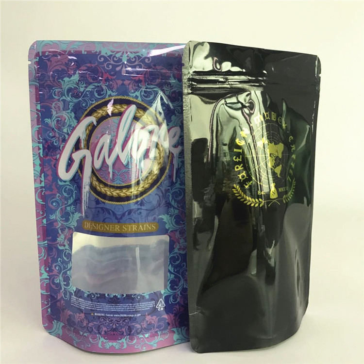 Temizle Ön Mylar Torbalar Gravür Baskı Plastik Torbalar Ambalajı