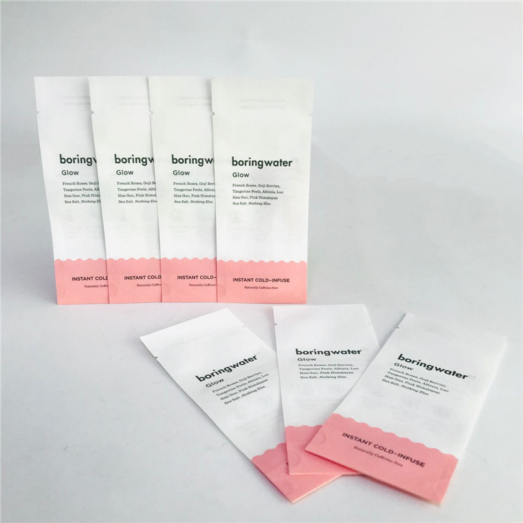 Açılıp kapanabilir Gravür Baskı PLA Biyobozunur Kraft Kağıt Torbalar