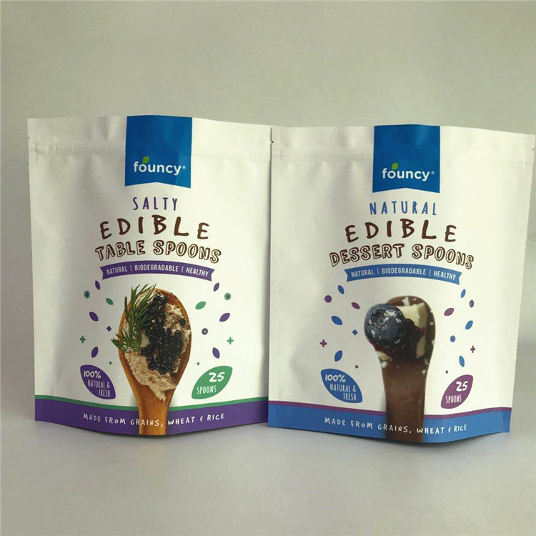 Özel Kabul Edilmiş Mat Alüminyum Folyo Ambalaj Torbaları Çerez Torbaları