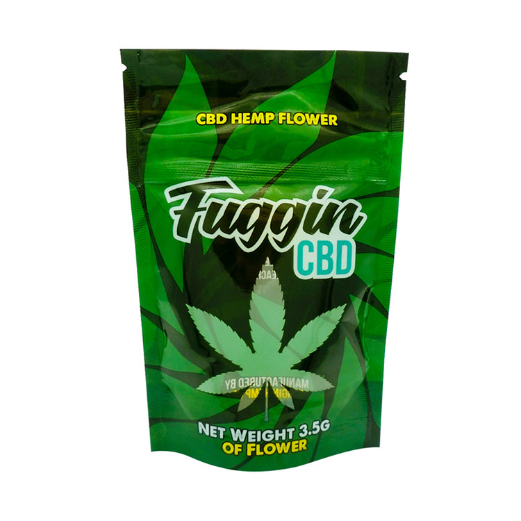 Koku Korumalı Kenevir Çiçek CBD Yenilebilir Çerezler Çocuk Dayanıklı CR Çıkış Kilitli Mylar Kılıfı Çanta