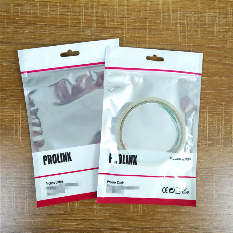 Dijital Baskı Şeffaf Düz Torbalar Zip Kilidi Özel Plastik Torbalar